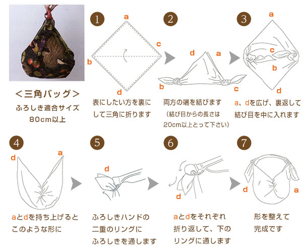 大人気 ふろしきバッグ シビラ 97cm ふろしきハンド