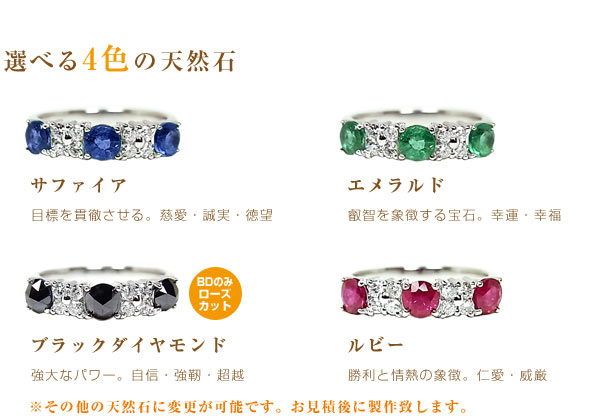 PT フラワー エメラルド リング 0.12CT